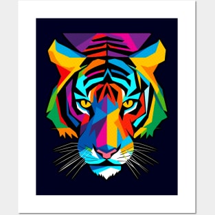 Spy Tiger pop art Posters and Art